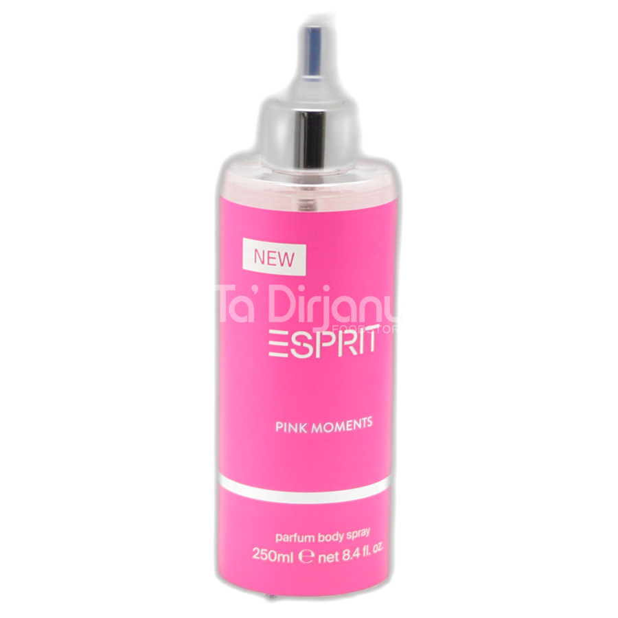 ESPRIT PINK MOMENTS BODY SPRAY 250ML - DEODORANTS & ROLL-ONS